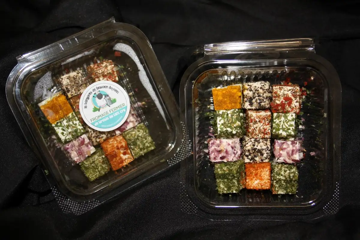 Apéro Joyeux Fromage FRAIS au lait de brebis aromatisé